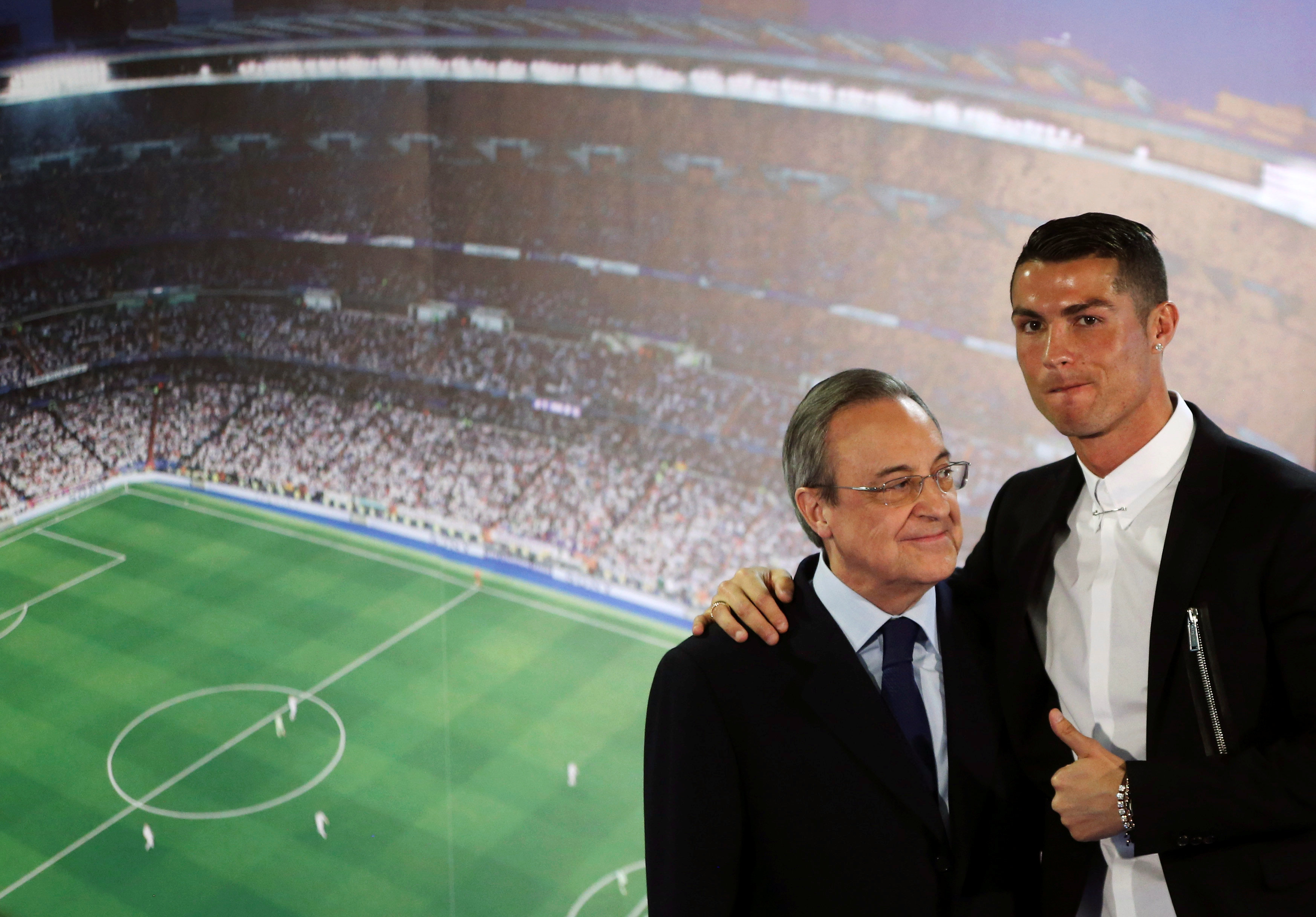 Florentino Pérez considera a Cristiano “el heredero de Di Stéfano”