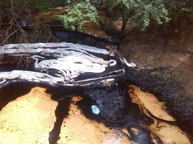 derrame petroleo anzoategui