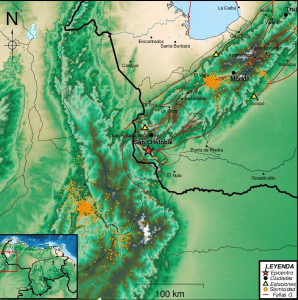 Sismo San Cristobal