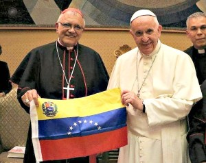 El papa Francisco sigue de cerca la situación venezolana, según Baltazar Porras