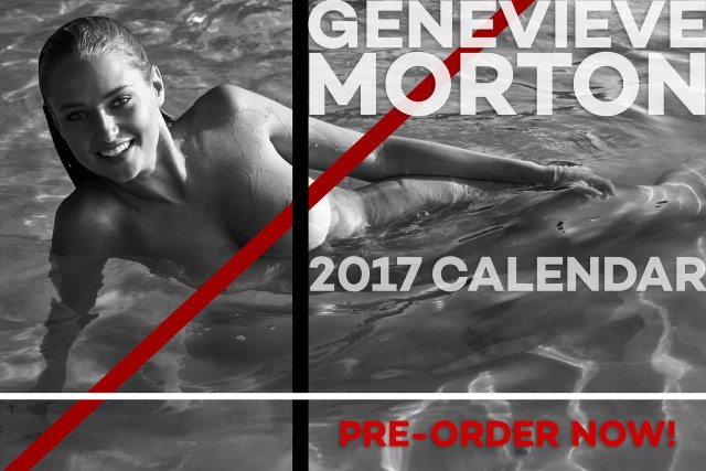 Genevieve Morton - 2017 Calendar Topless (2)