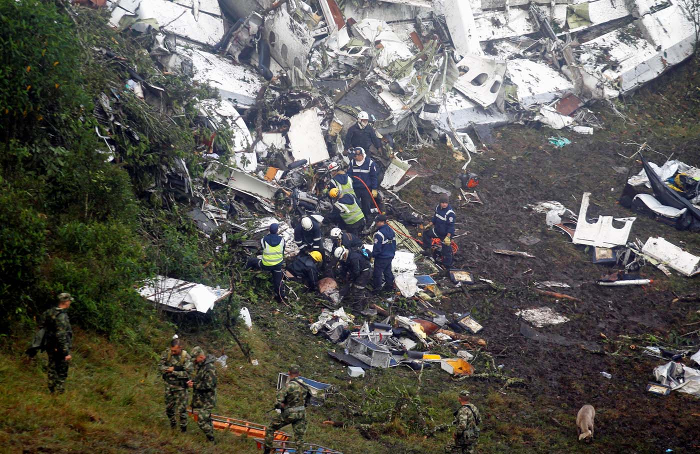 Un niño guió el primer rescate en el accidente aéreo del Chapecoense