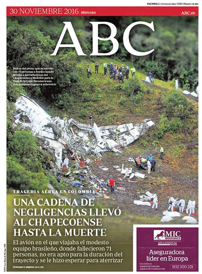 Portadas de la prensa internacional de este miércoles 30 de noviembre