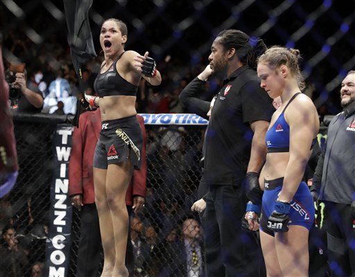 Nunes gana a Rousey en su regreso a la UFC tras 48 segundos