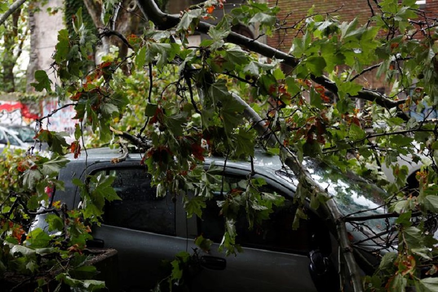 Uruguay emite alerta naranja ante fuertes tormentas