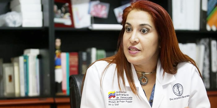 Venezolanos esperan que Ministra Caporeale saque la salud de la “catacumba”