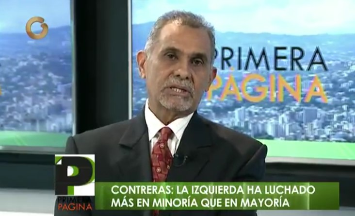 Contreras: No se puede ir al diálogo exigiendo fecha de elecciones presidenciales