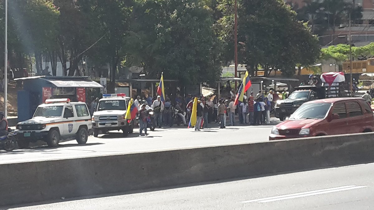 Así se encuentra Santa Fe punto de concentración para la marcha de este #23Ene