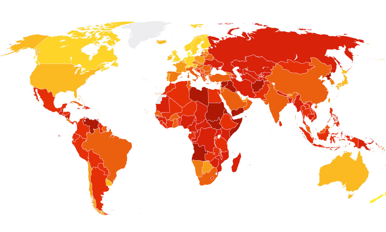 Venezuela sigue siendo el país más corrupto de América Latina