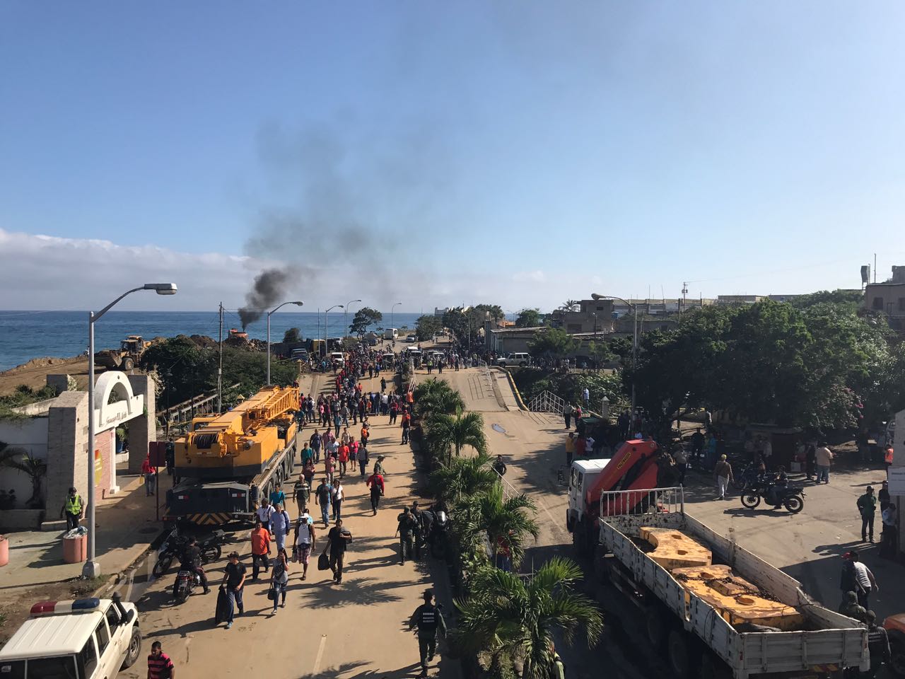 Roberto Smith: En 45 días se resuelve el nuevo puente de Guanape (Fotos)