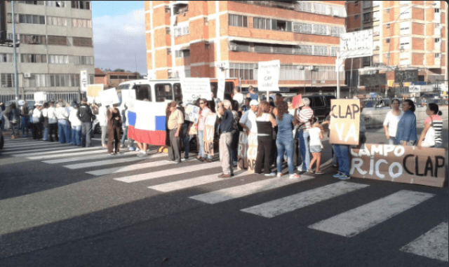 Protesta Campo Rico