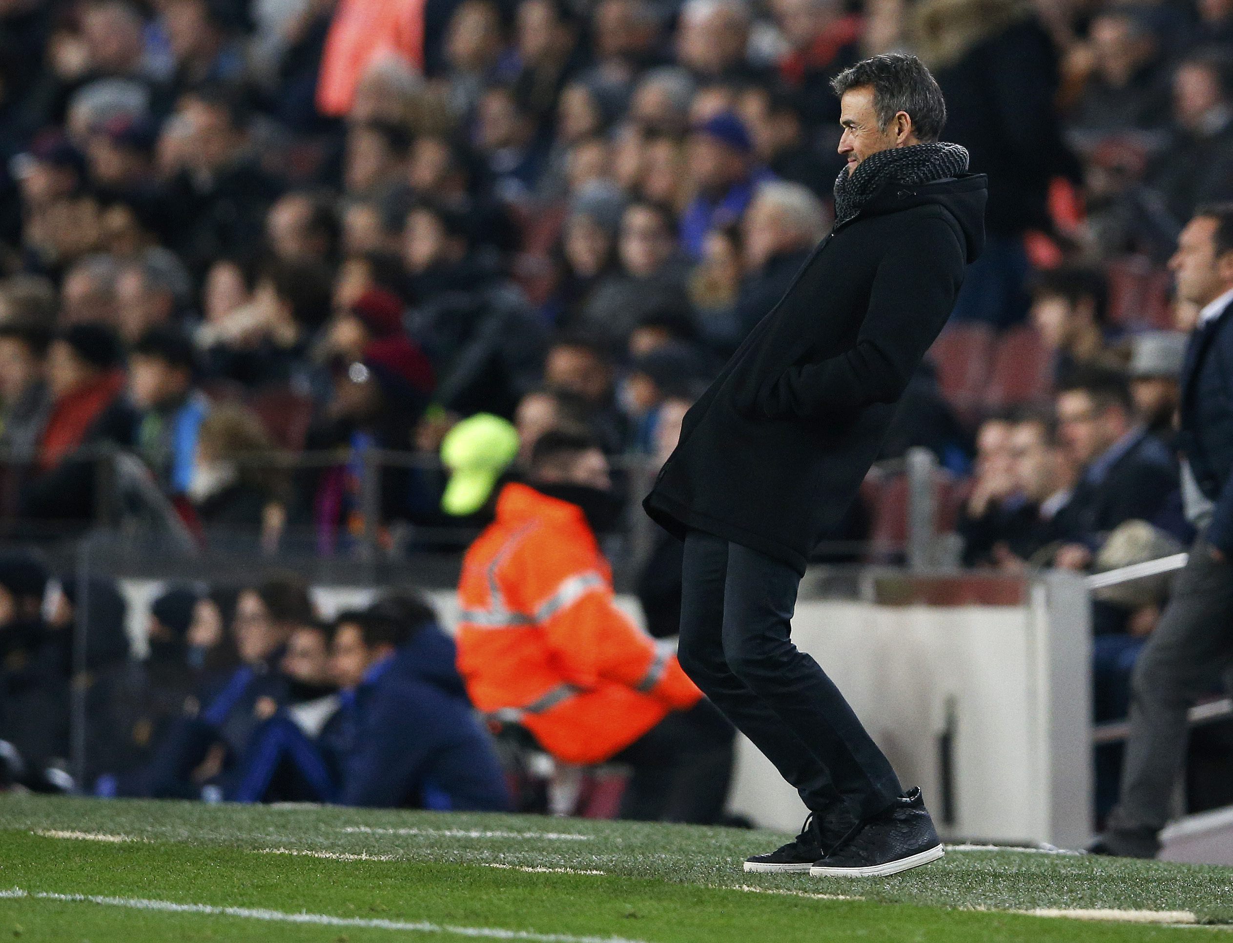 Luis Enrique: Hace tres semanas esto era un velatorio y ahora lo contrario