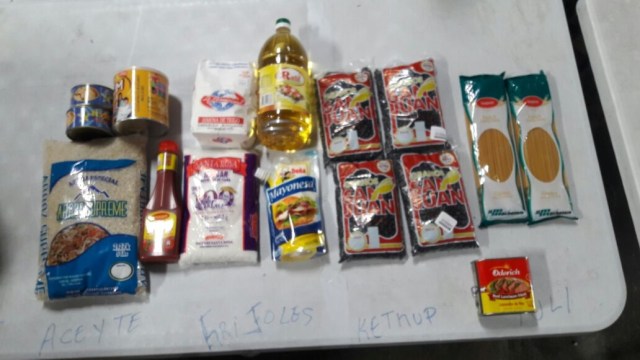 Detalles de los productos con los que rellenan las cajas Clap en Panamá / lapatilla.1eye.us