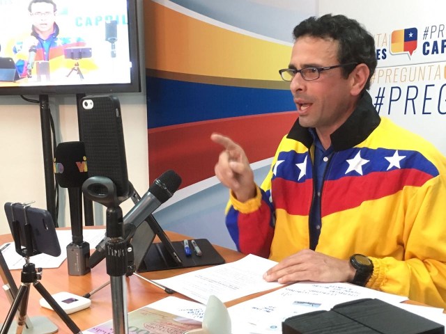 Henrique Capriles, Gobernador de Miranda