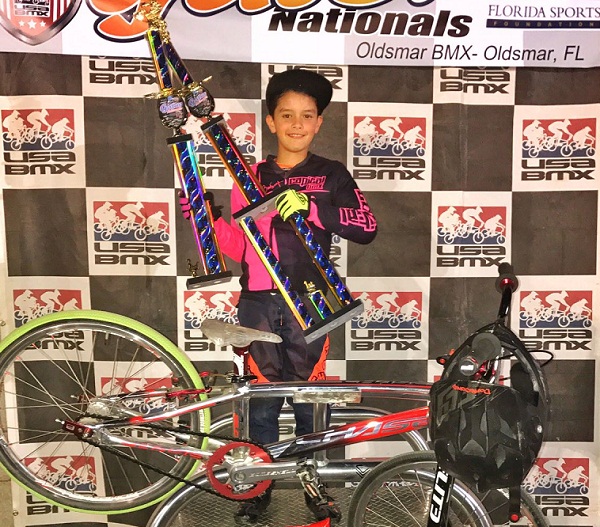 Juan Miguel lidera el Nacional USA BMX 2017 con tres válidas ganadas