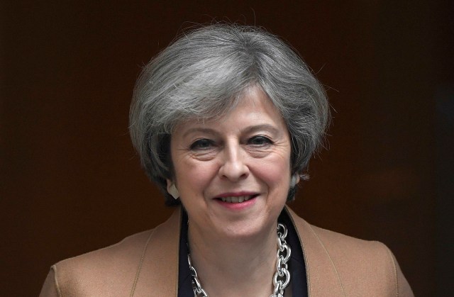 Britain's Prime Minister Theresa May leaves Downing Street in London, Britain, March 15, 2017. REUTERS/Toby Melville