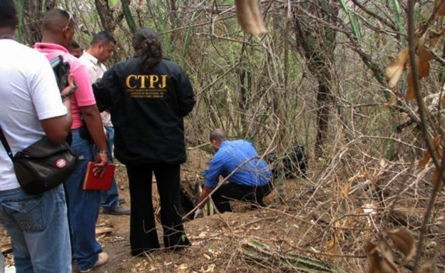 Cadáver descompuesto Anzoátegui