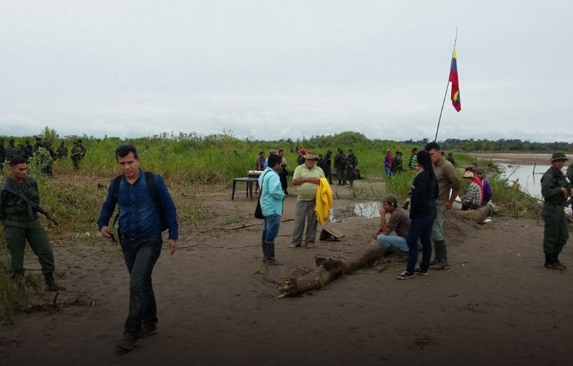 Fuerzas Militares de Colombia garantizaron salida de soldados venezolanos