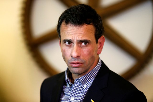 Henrique Capriles, gobernador de Miranda. REUTERS/Jaime Saldarriaga     TPX IMAGES OF THE DAY