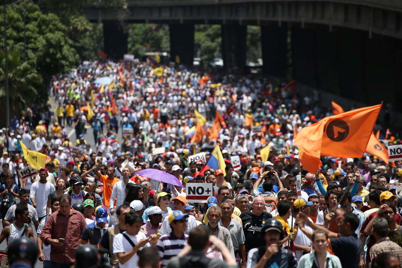 Según JVR, “se agotó” el poder de calle