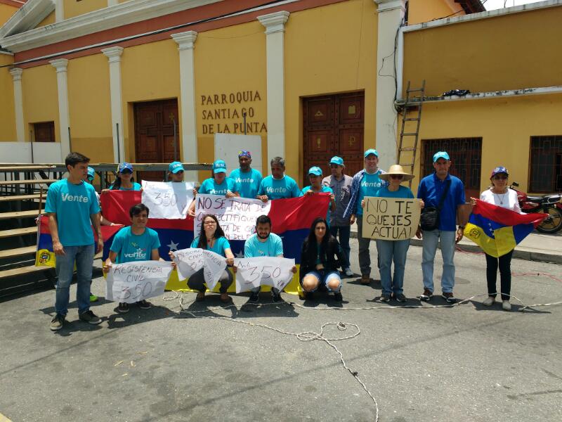 Vente Venezuela se movilizó por la libertad del país