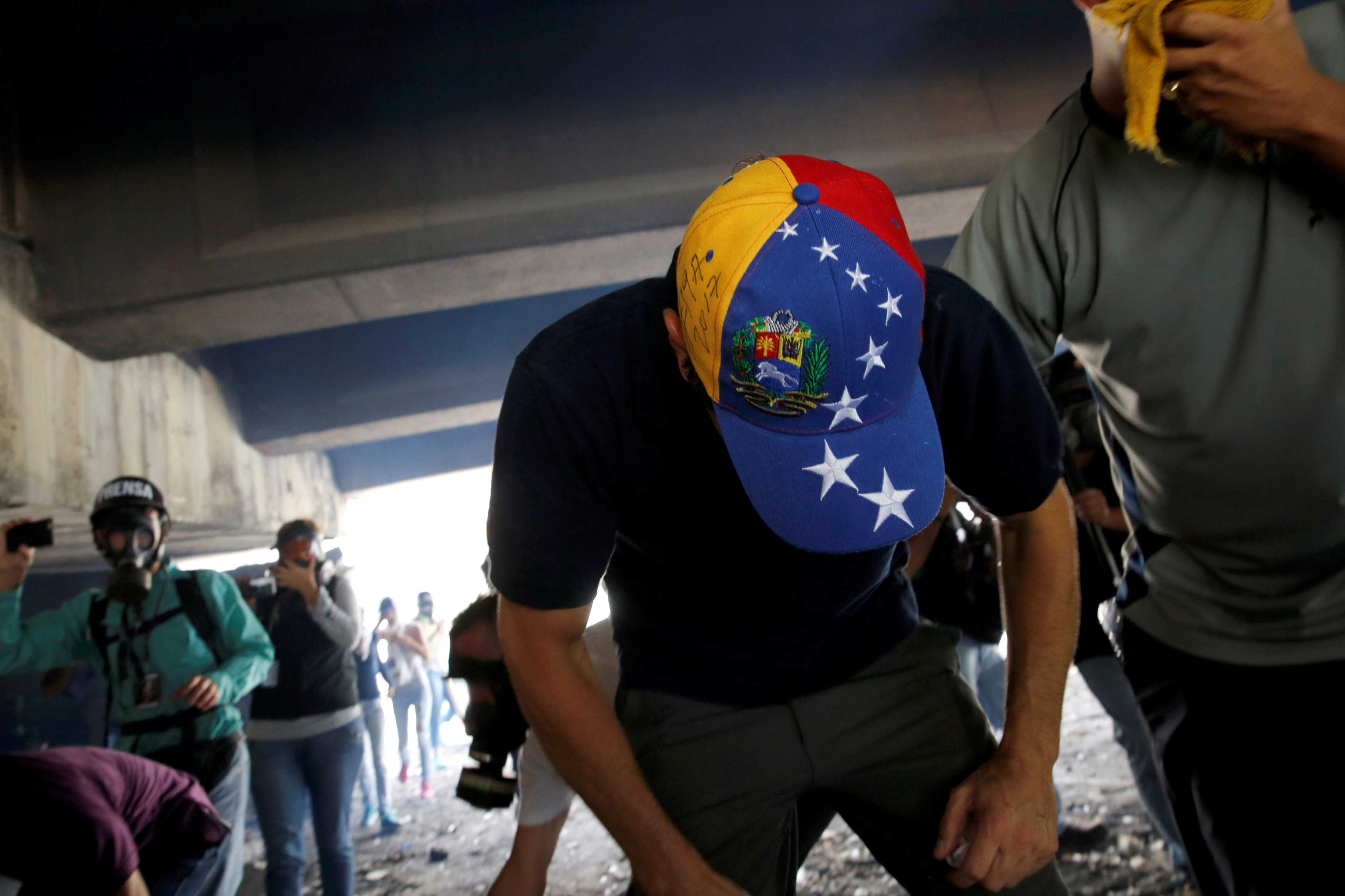 Dirigentes de oposición resultaron afectados por la fuerte represión (Fotos)