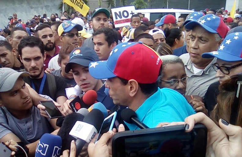 Capriles: Frente al Plan Zamora, Plan Constitución