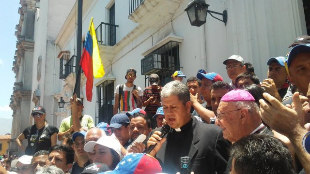 Foto: La marcha del silencio en Táchira finaliza en la Catedral de San Cristóbal  