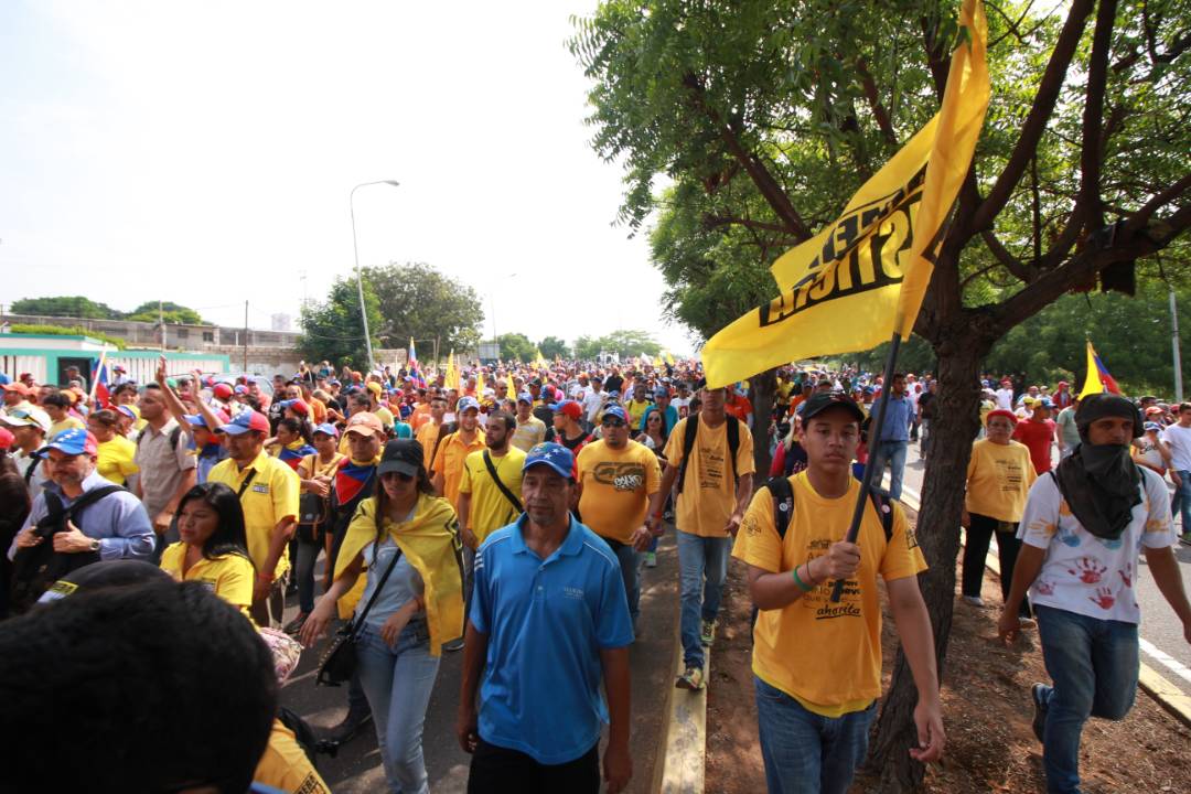 Guanipa: Nos plantamos porque la patria nos obliga a rebelarnos (Fotos)