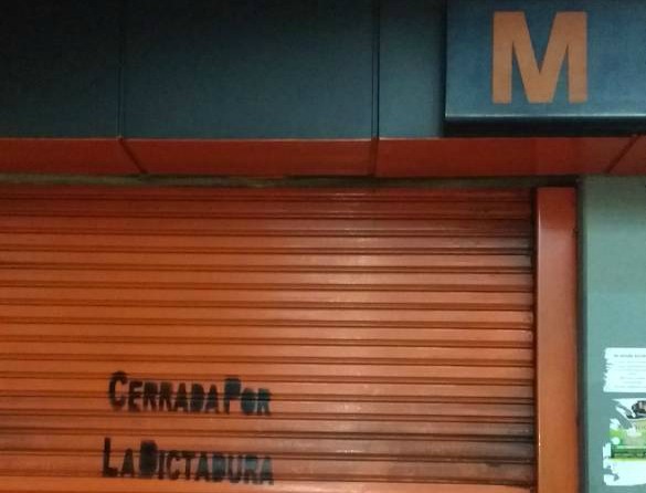 ¡De nuevo! Metro de Caracas no presta servicio en tres estaciones #25Jun