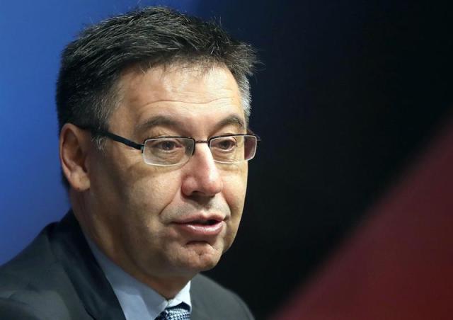 El presidente del Barcelona, Josep Maria Bartomeu (Foto: EFE)