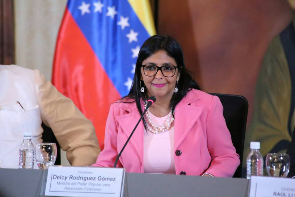 Delcy Rodríguez dice que coyuntura del país tiene marca del Pentágono