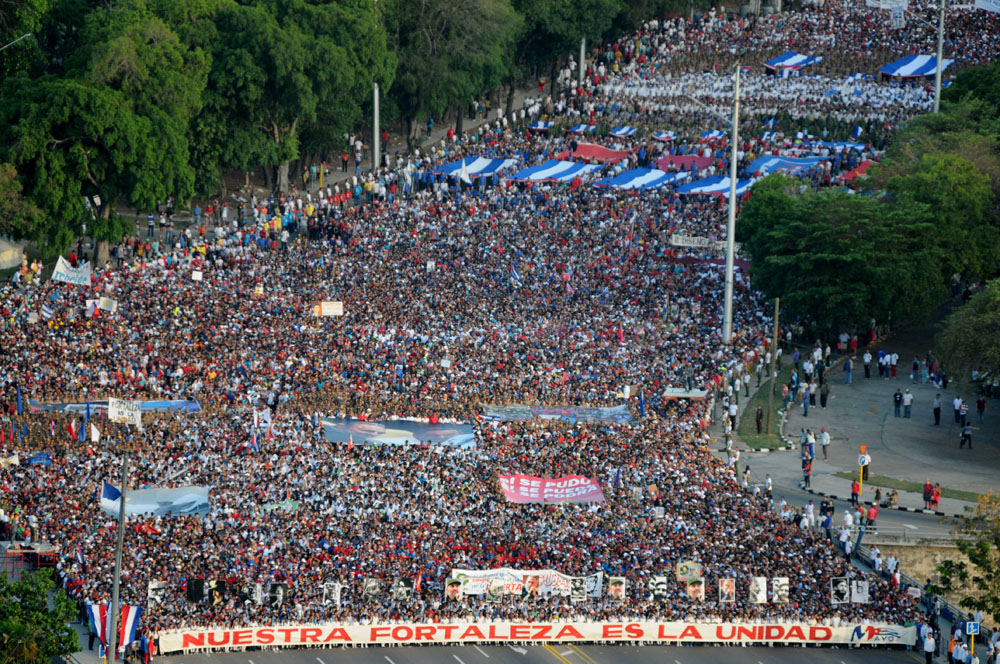 Cuba celebra el Primero de Mayo y ratifica su apoyo a Venezuela