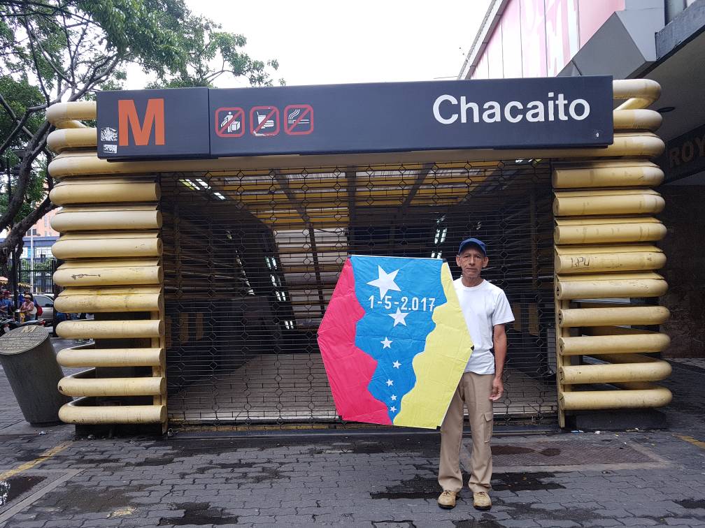 El Señor del Papagayo dice presente este #1May (Foto)