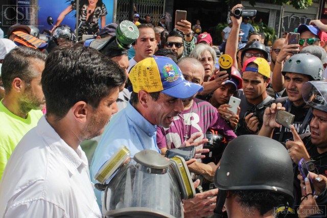 El gobernador del estado Miranda, Henrique Capriles