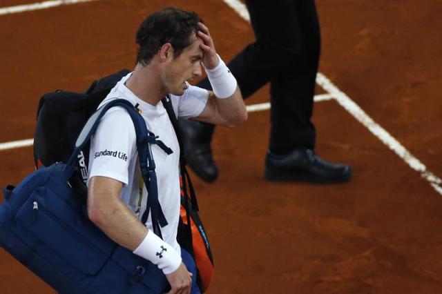 Andy Murray cae en octavos de final en Madrid