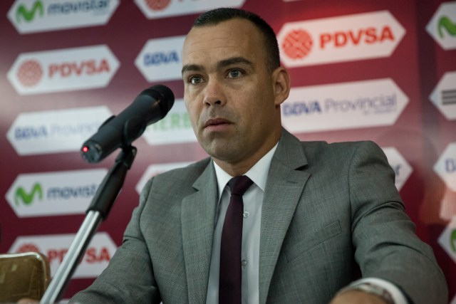 El seleccionador de Venezuela, Rafael Dudamel (Foto: EFE)