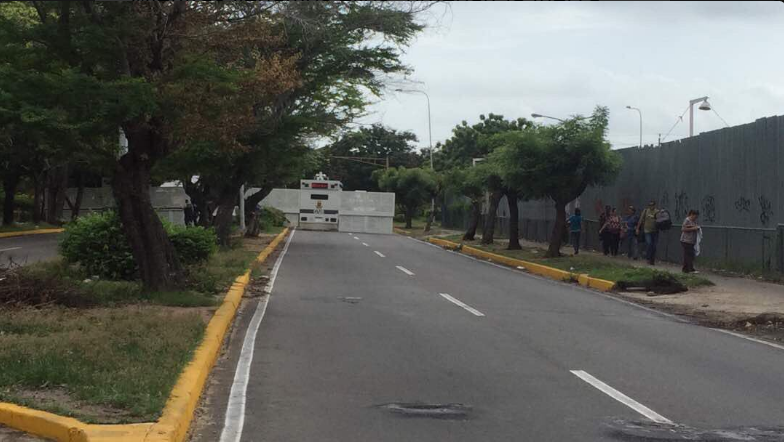 Así espera la GNB la marcha en contra de la Represión en Maracaibo