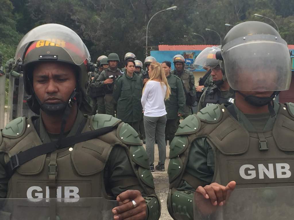 Tintori logró entrar a Ramo Verde para ver a Leopoldo López