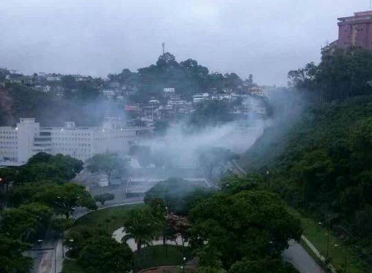 Represión en los Altos Mirandinos desde la madrugada #17May