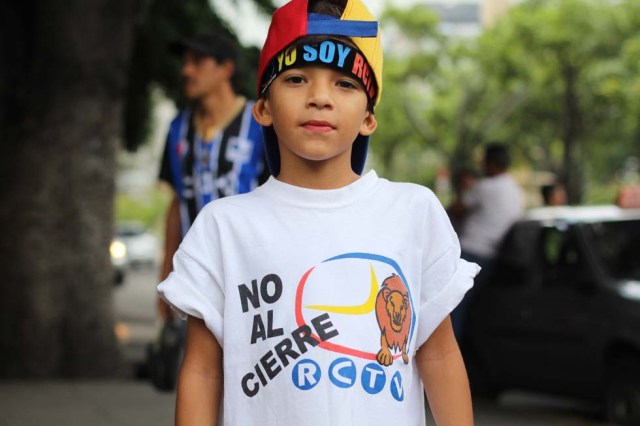 Venezolanos respaldaron a RCTV a diez años de su cierre. Foto: Régulo Gómez / lapatilla.1eye.us