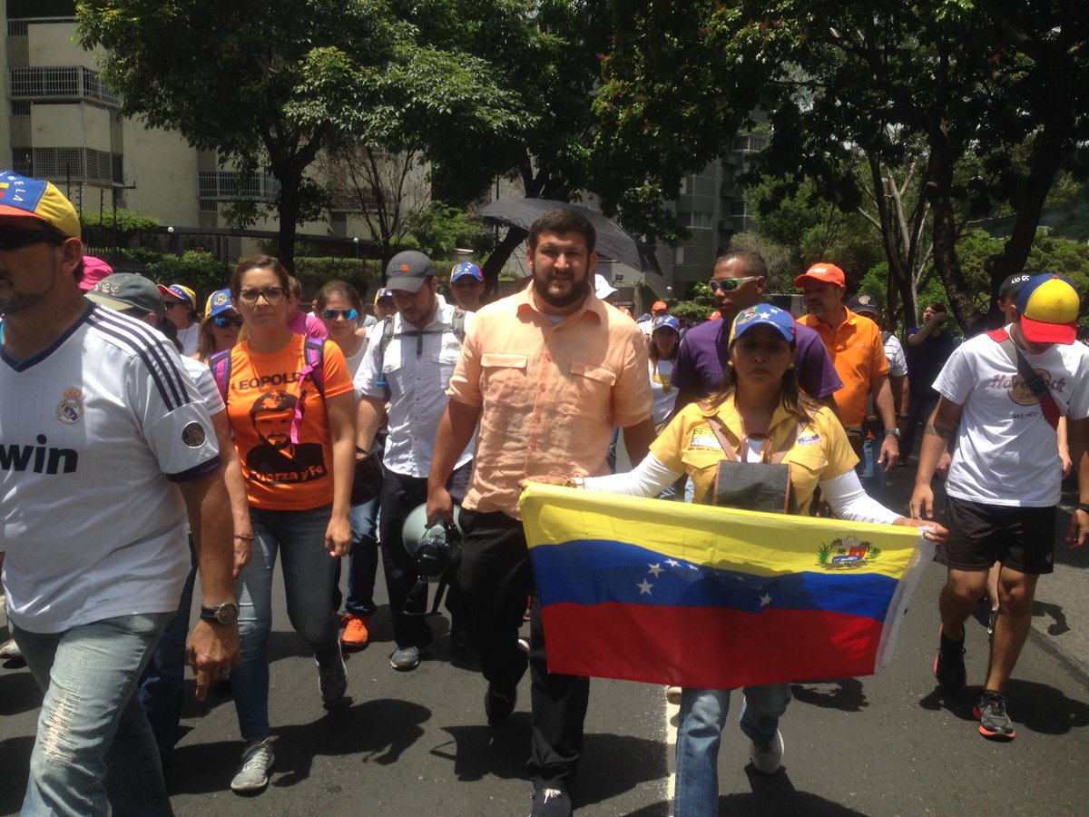 Salió de Caurimare la marcha Somos Millones hacia Los Ruices #20May