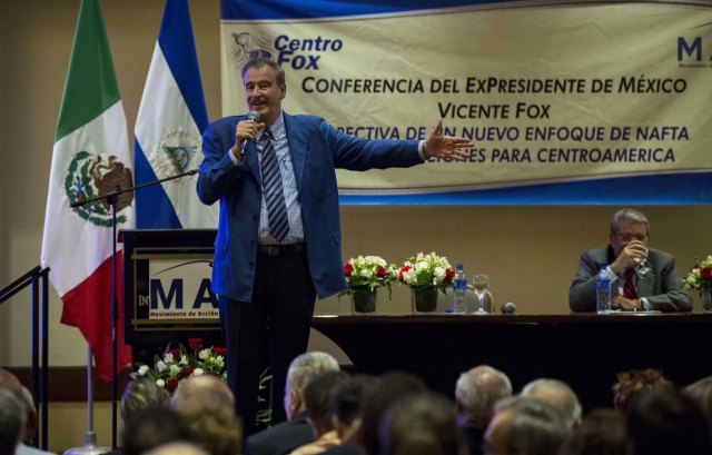 El expresidente de México, Vivente Fox (foto Efe)