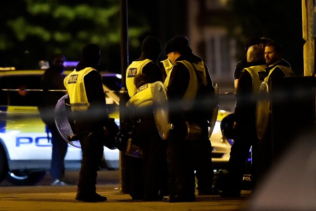 Police attend to an incident near London Bridge in London, Britain, June 3, 2017. REUTERS/Hannah McKay