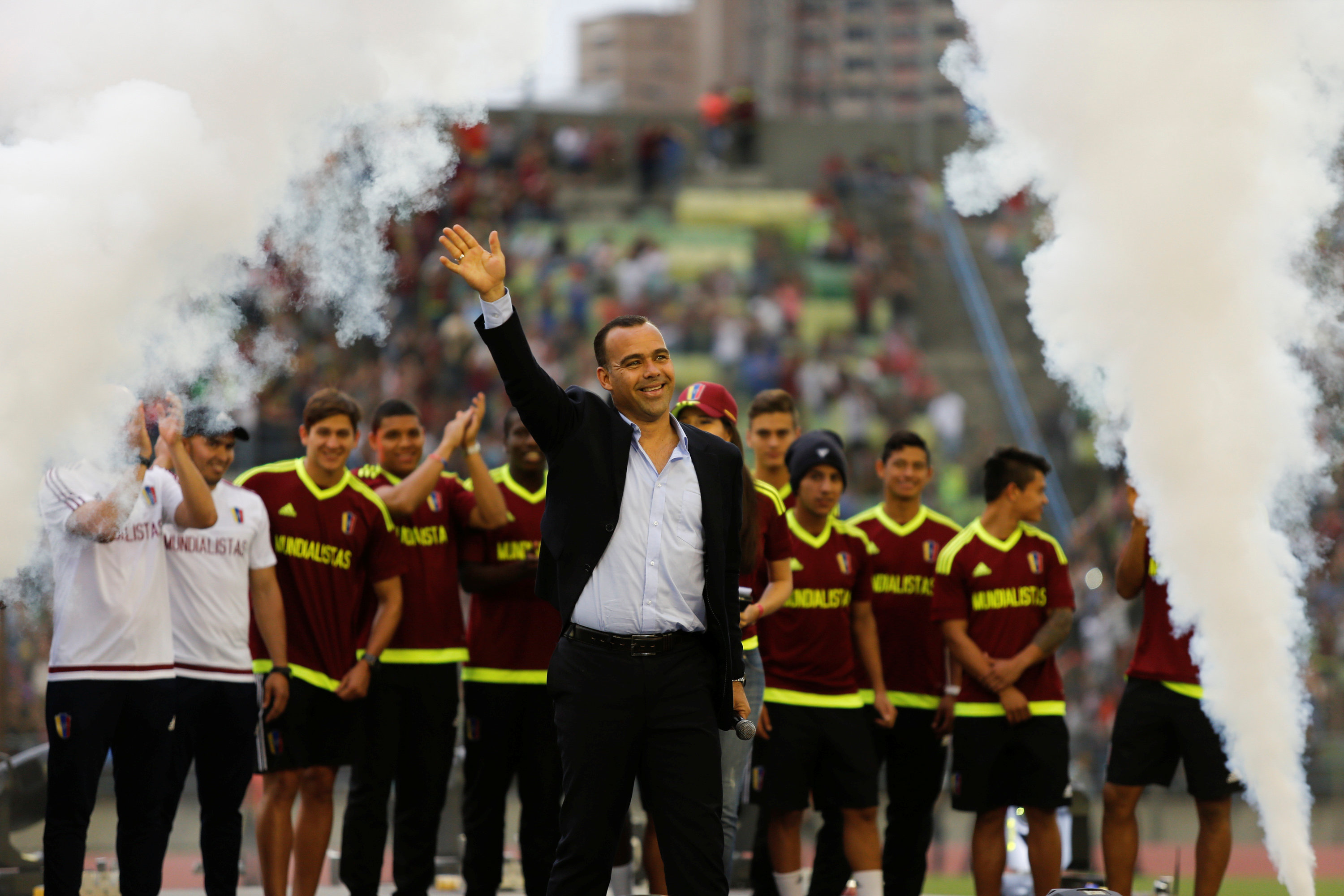 “Así los quería ver a todos, juntos vestidos de Vinotinto”, palabras de Dudamel a Venezuela (COMPLETO)