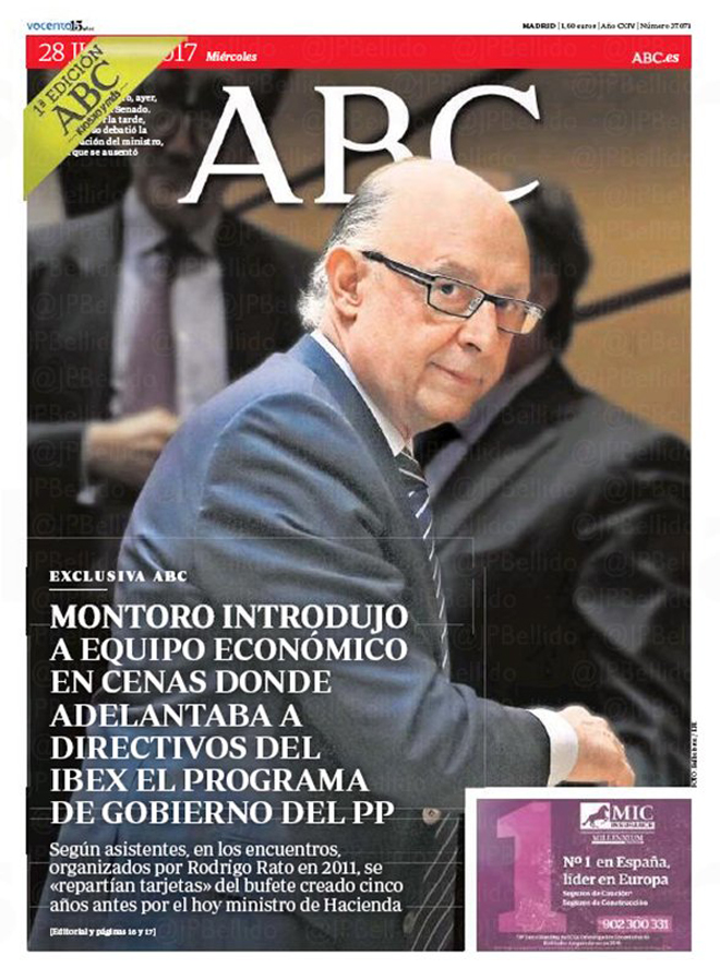 Portadas de la prensa internacional de este miércoles 28 de junio