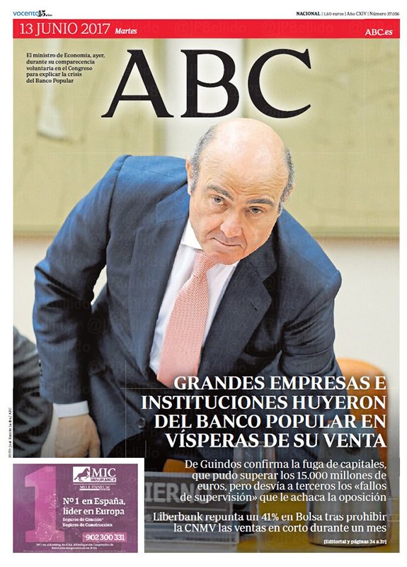 Portadas de la prensa internacional de este martes 13 de junio de 2017