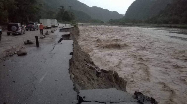 Fuertes lluvias en Táchira