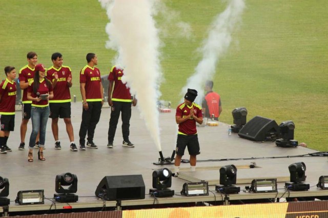 ¡Campeones en nuestros corazones! Las imágenes que no viste del recibimiento de la Vinotinto Sub 20. Foto: Eduardo Ríos / lapatilla.1eye.us