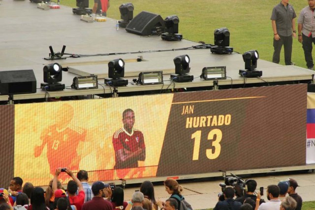 ¡Campeones en nuestros corazones! Las imágenes que no viste del recibimiento de la Vinotinto Sub 20. Foto: Eduardo Ríos / lapatilla.1eye.us